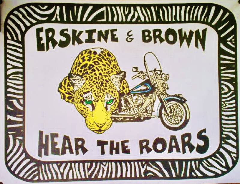 Erskine & Brown — Hear the Roars emblem